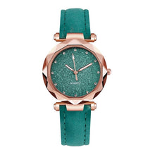 Load image into Gallery viewer, Casual Women Romantic Starry Sky Wrist Watch Leather Rhinestone Designer Ladies Clock Simple Dress Gfit  Montre Femme@50